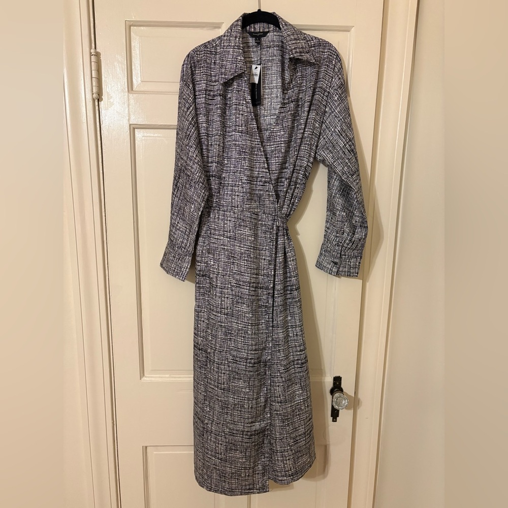 NWT Banana Republic Wrap Midi Dress